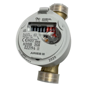 20mm Single Jet Cold Water Sub Meter (3/4" BSP). Utility Grade.