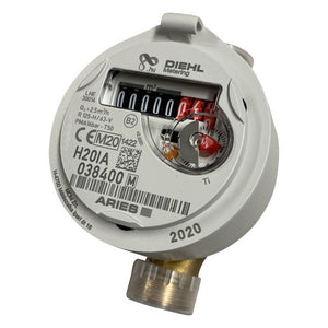 15mm Single Jet Cold Water Sub Meter (1/2" BSP). Utility Grade.